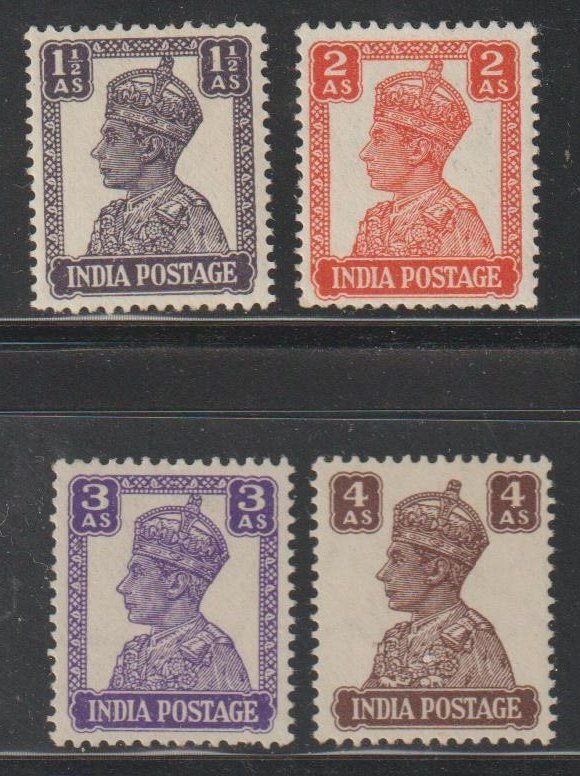 India SC 172A, 173, 174, 176 Mint Never Hinged