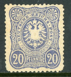 Germany 1875 Empire 20 Pfennige Scott #32 Ultra Mint B190