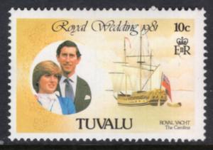 Tuvalu 157 Royal Wedding MNH VF