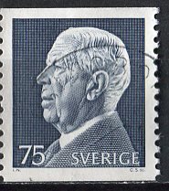 Sweden; 1972: Sc. # 959: O/Used Single Stamp