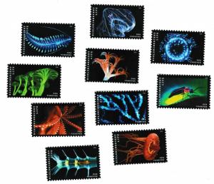 US 5264-5273 Bioluminescent Life set (10 stamps) MNH 2018