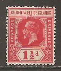 Gilbert and Ellice Island  SC  29  Mint Hinged