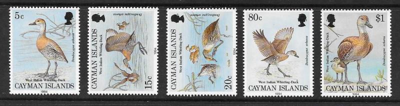 Cayman Is. #681-685  Mint VLH