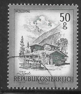 Austria 958: 50g Mayerhofen im Zillertal, Tyrol, used, F-VF