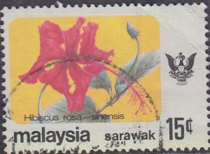 Malaysia - Sarawak #252  Used