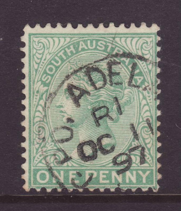1895 South Australia 1d Pale-Green Fine Used SG175