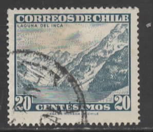 Chile Sc # 329 used (BBC)