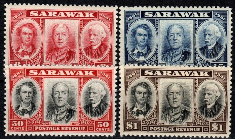 Sarawak #155-8  MNH CV $19.75 (X9373)