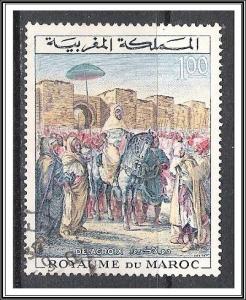 Morocco #101 Coronation of King Hassan II Used