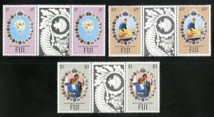 FIJI 442-4 MNH SCV $3.75 BIN $2.00 ROYALTY