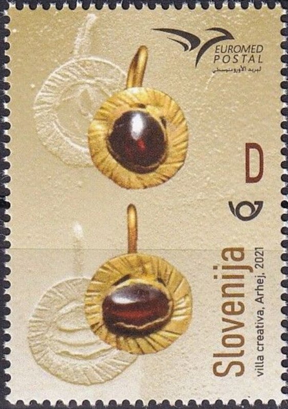 Slovenia 2021 MNH Stamps Euromed Jewelry Handicraft