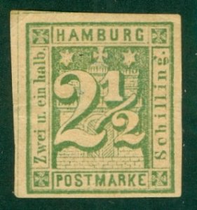 HAMBURG-GERMANY 12 MNG (RL) 3775 CV $82.50 BIN $24.00