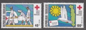 Togo # 846, C202, Togolese Red Cross, Mint NH, 1/2 Cat.