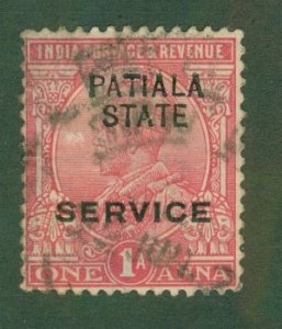 INDIA PATIALA O31 USED BIN $0.50
