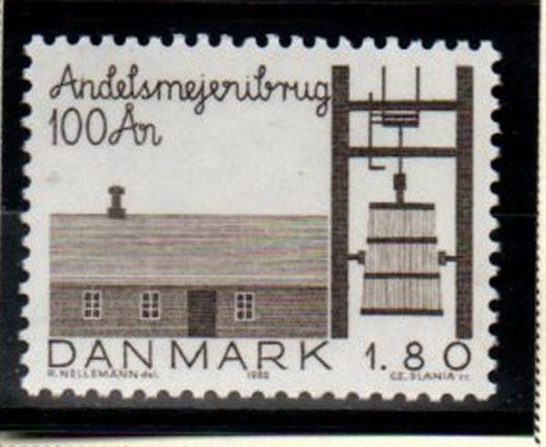 Denmark Sc 725 1982 Coop Diary Farming stamp mint NH