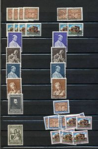 VATICAN 1950s/60s MNH Used Religion Art  (Appx 200) MT45