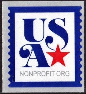 U.S.#5172 USA & Star 5c Coil Single, MNH.