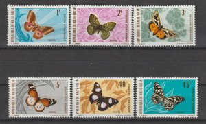 UPPER VOLTA  1971 SG 333/8 MNH Cat £19.60