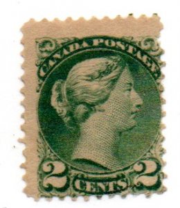 CANADA 36 MH (PIECE OF PG ON BACK) SCV $85.00 BIN $10.00 ROYALTY