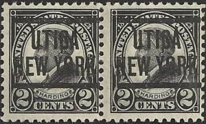 # 610 MINT NEVER HINGED BLACK WARREN G. HARDING