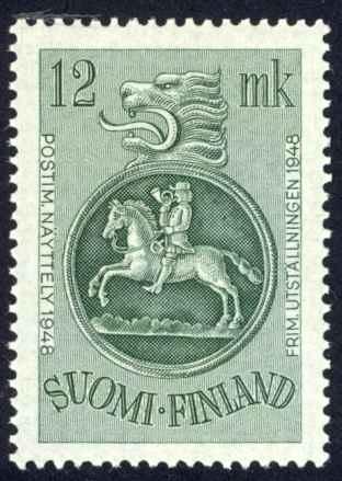 Finland Sc# 279 MNH 1948 Post Rider