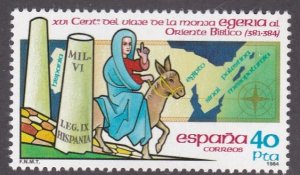 Spain # 2392, Journey to the Holy Land, Mint NH