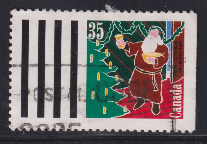 Canada 1342 Santa Claus 35¢ 1991