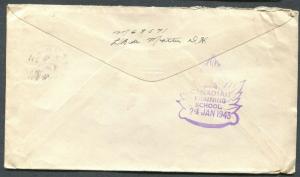 CANADA WWII MILITARY COVER F.P.O. CANCEL