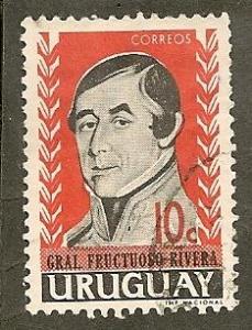 Uruguay  Scott  686     President   Used