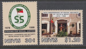 Nevis 1050-1051 MNH VF