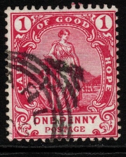 CAPE OF GOOD HOPE SG59a 1893 1d CARMINE USED