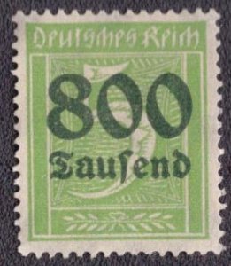 Germany 261 1923 MNG