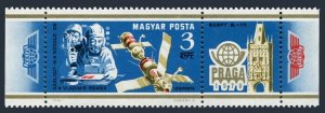 Hungary C409, MNH. Michel 3308. PRAGA-1978, Vladimir Remek - Salyut 6.