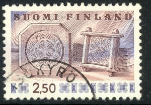 FINLAND 1976 2.50m CHEESE FRAMES Perf. 11 1/2 Scott No. 568 VFU