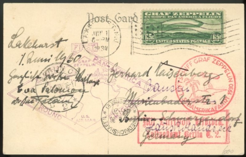 U.S. #C13 USED ON COVER