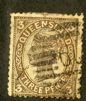 QUEENSLAND 117 USED SCV $3.25 BIN $1.25