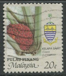 STAMP STATION PERTH Penang #93 Agriculture Type Definitive Used 1986