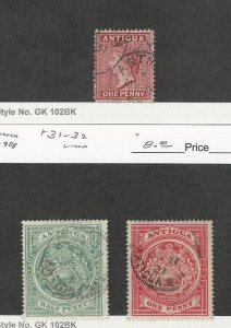 Antigua, Postage Stamp, #18, 31-32 Used, 1884-1908, JFZ
