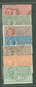 Italy #C3-C9 Used Single (Complete Set)