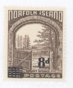 Norfolk Island, Scott #22, MNH
