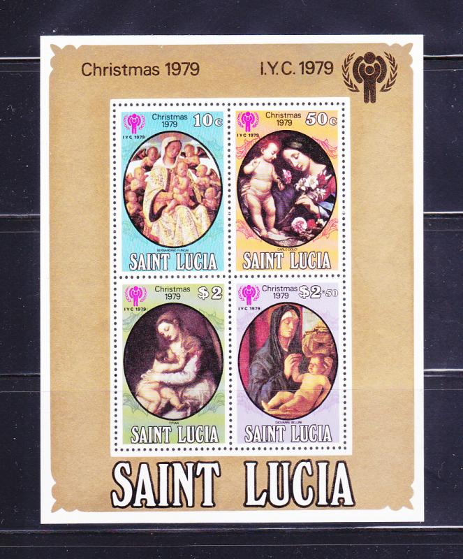 St Lucia 486a Set MNH Christmas