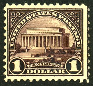 U.S. #571 MINT OG LH