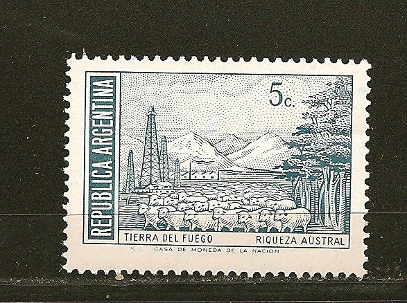 Argentina 925 Tierra del Fuego MNH