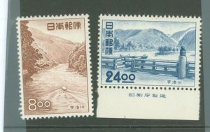 Japan #533-534 Mint (NH) Single (Complete Set)