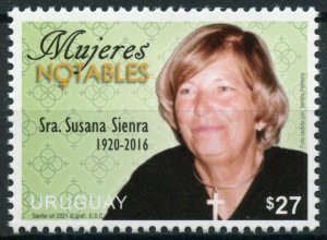 Uruguay 2021 MNH People Stamps Susana Sienra Famous Women 1v Set