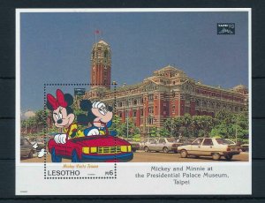 [22321] Lenotho 1993 Disney Mickey Mouse and Minnie in Taiwan MNH