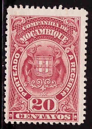 Mozambique Company Scott J39 MH* 1919 postage due