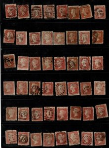 Great Britain QV hoard part 3: penny reds mostly A1