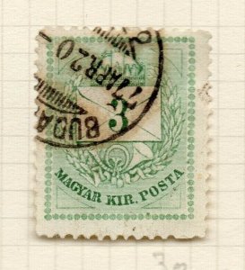 Hungary 1874-76 Early Issue Fine Used 3kr. NW-193487