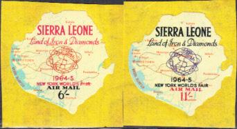 Sierra Leone #C14-C20 Mint
